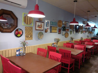 Filipino decorations on the wall