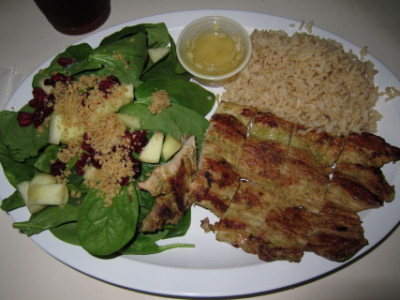 Grilled pork