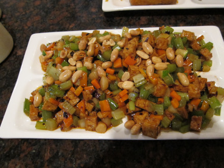 Kung pao tofu